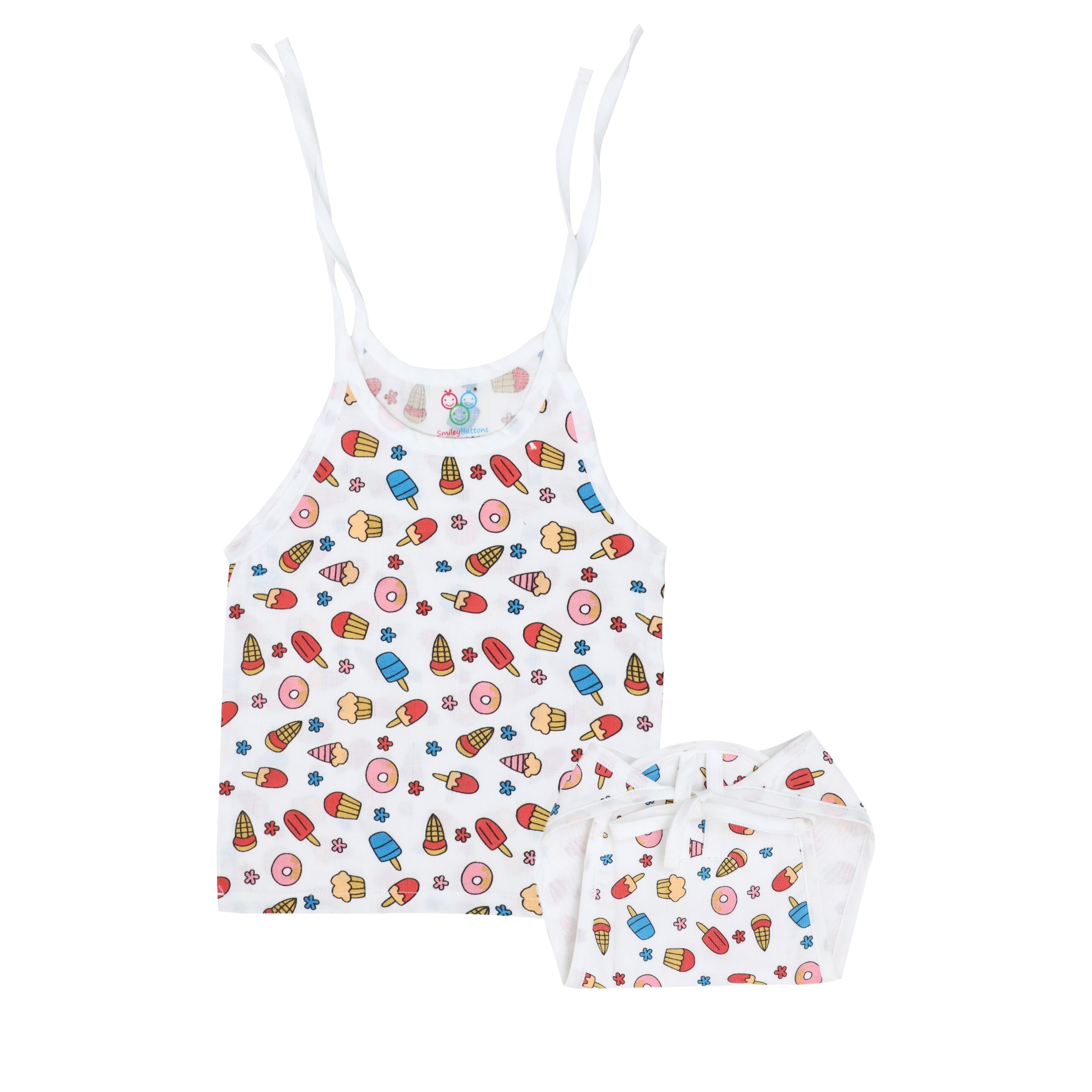 Muslin Jabla & Nappy Combo | 12 Pack