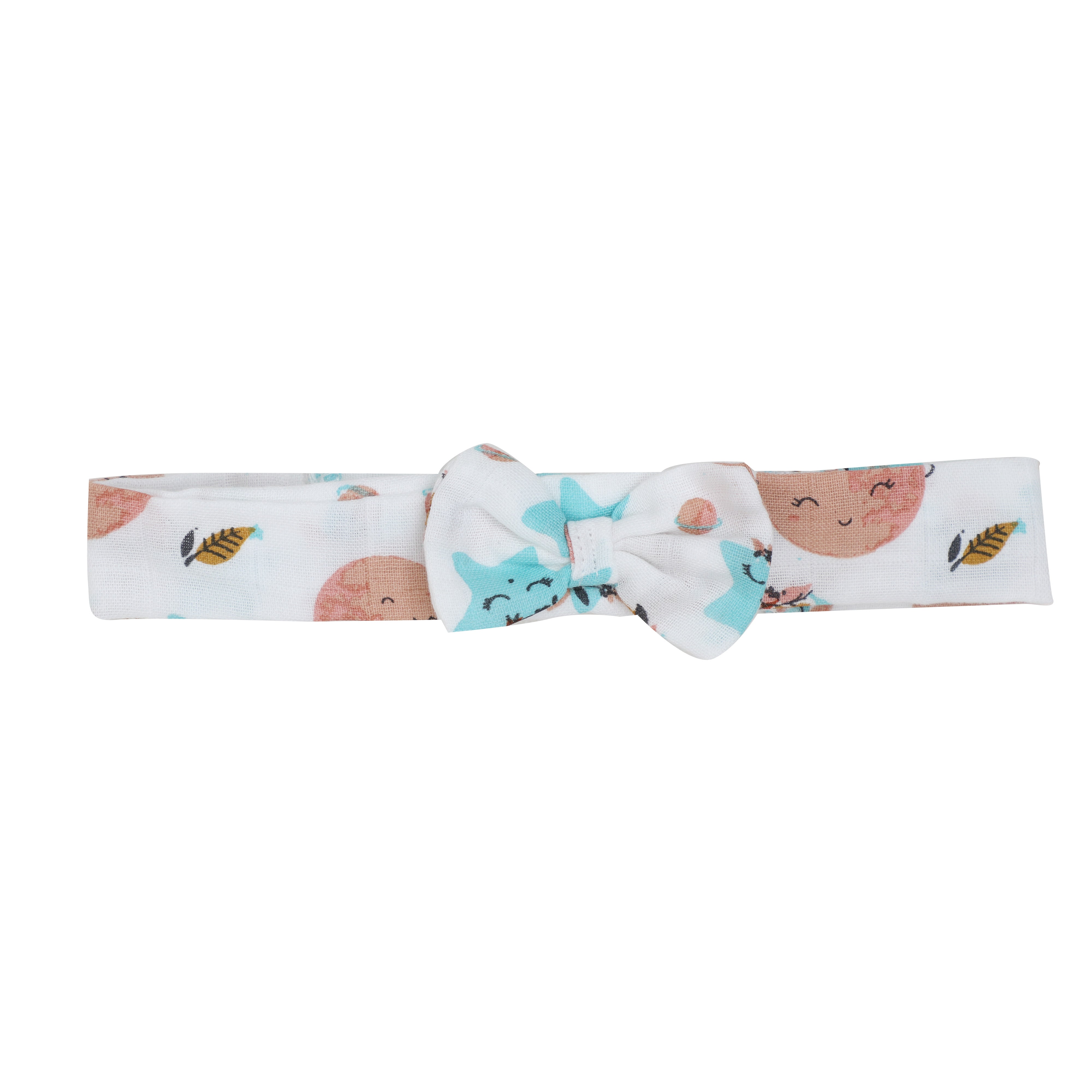 Muslin Frock Jabla With Bow - 2 Pack