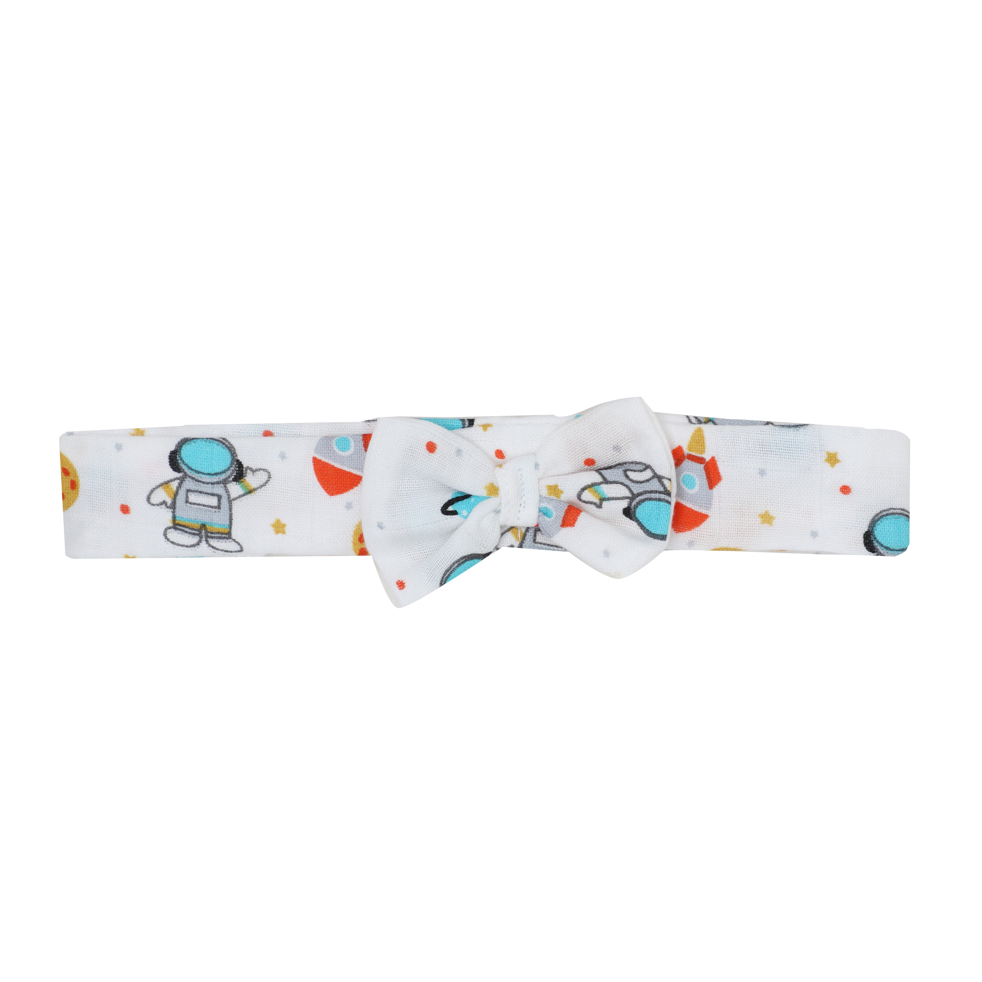 Muslin Frock Jabla With Bow - 2 Pack