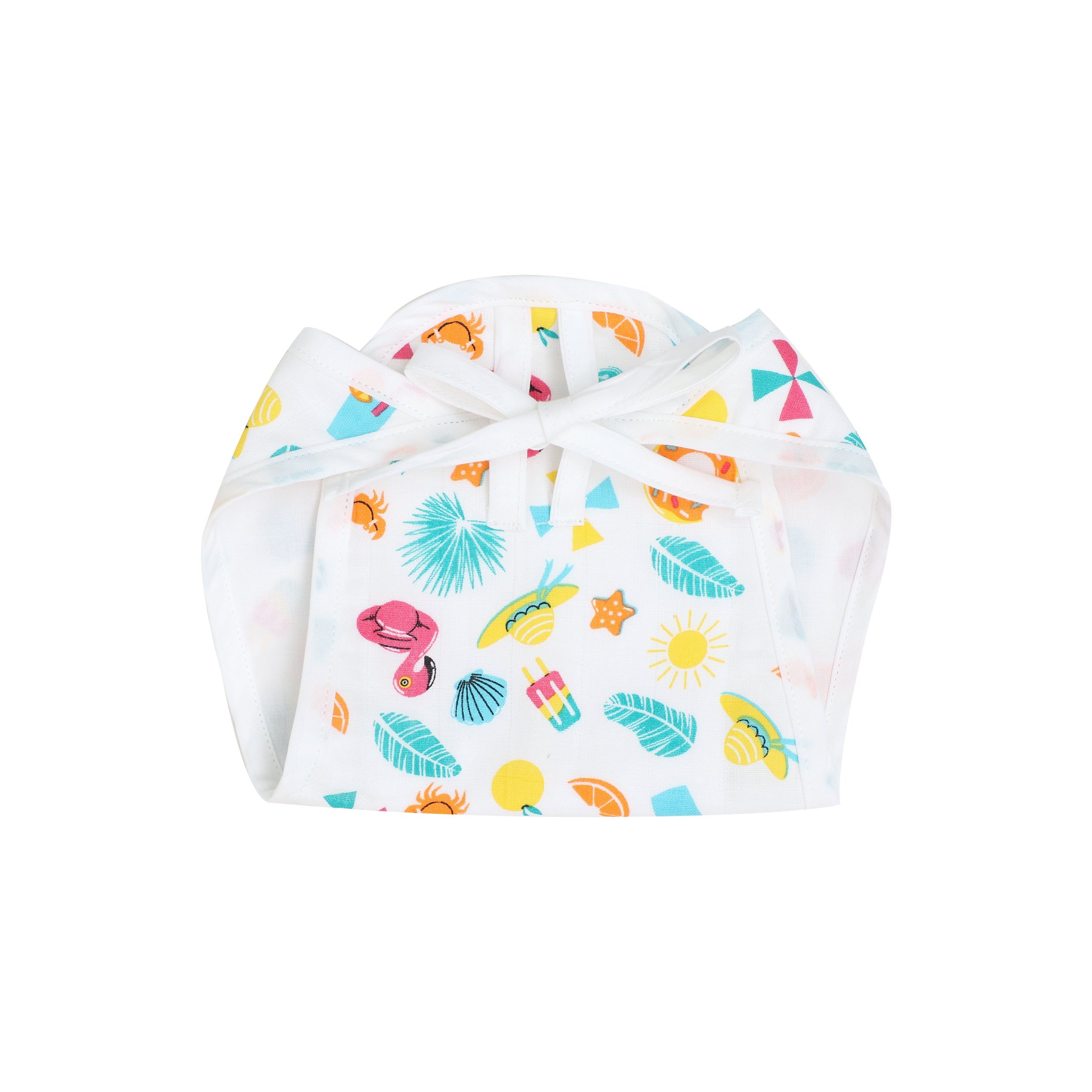 Organic Muslin Nappy - Summer Splash