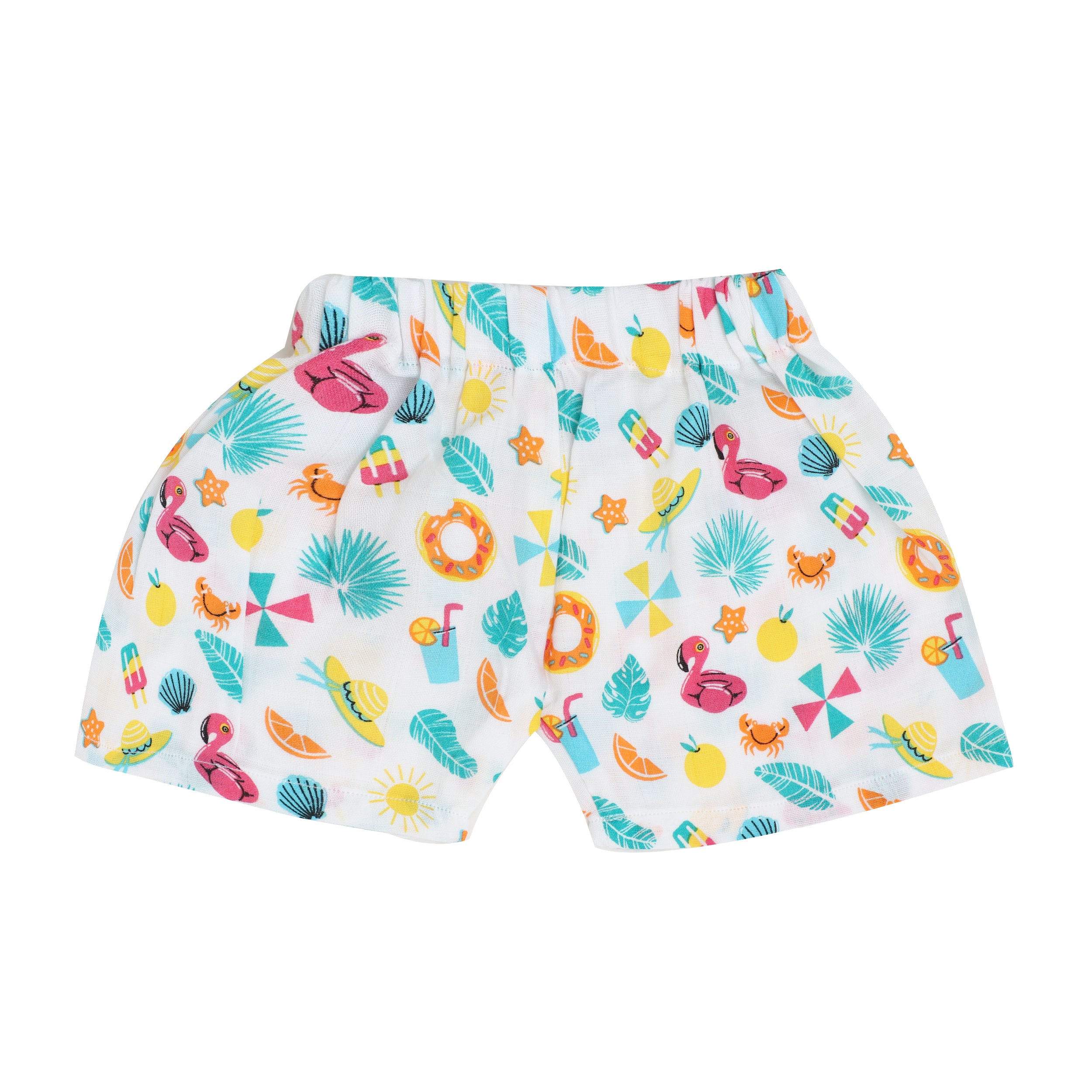 Muslin Co-ords | Jabla Set  - Summer Splash