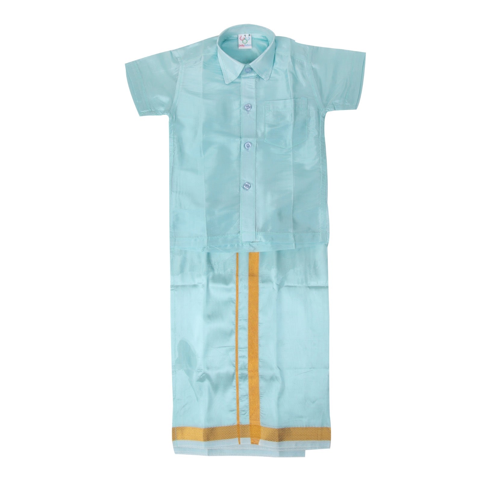 Dhoti Set - Blue