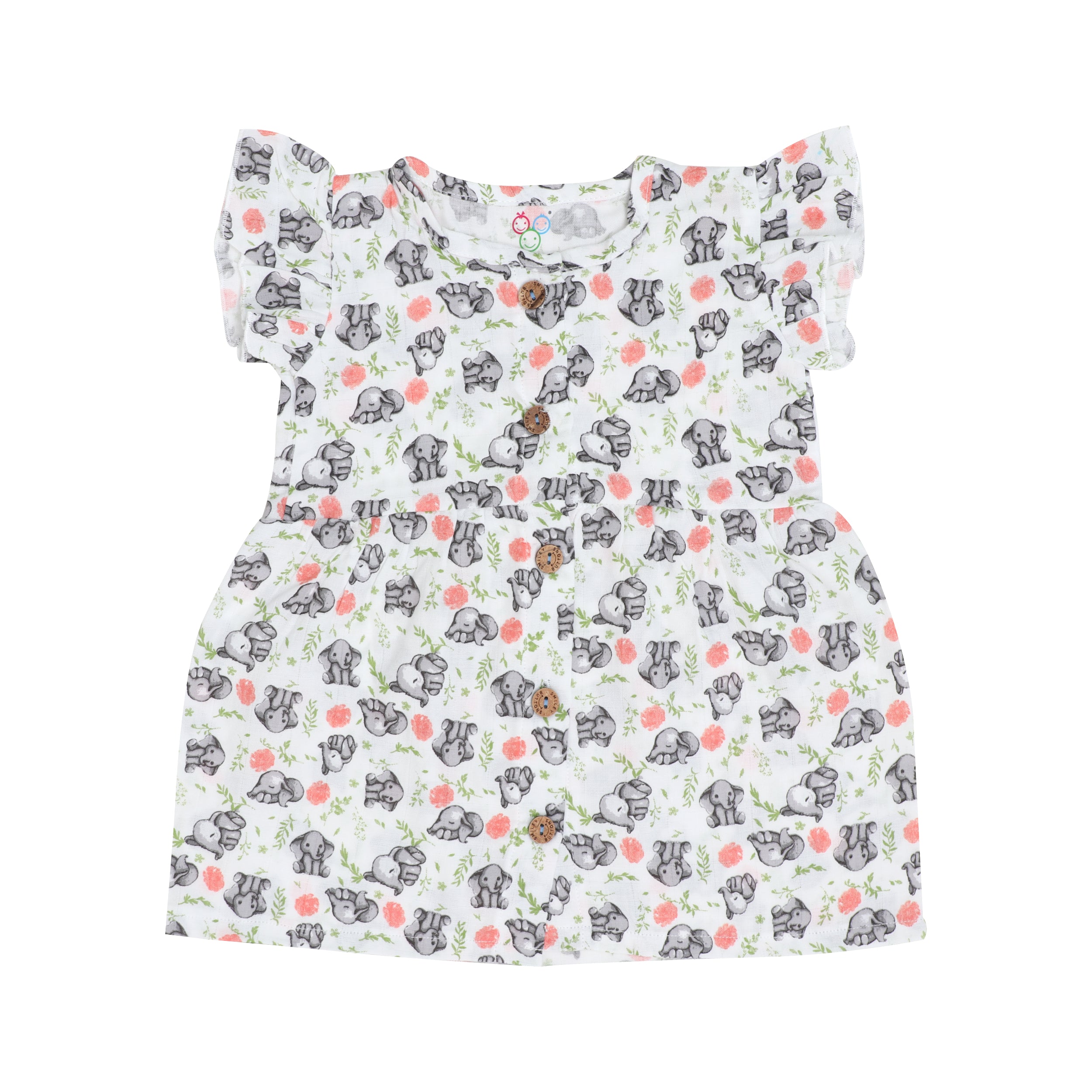 Organic Muslin Frock - Tiny Trunkster