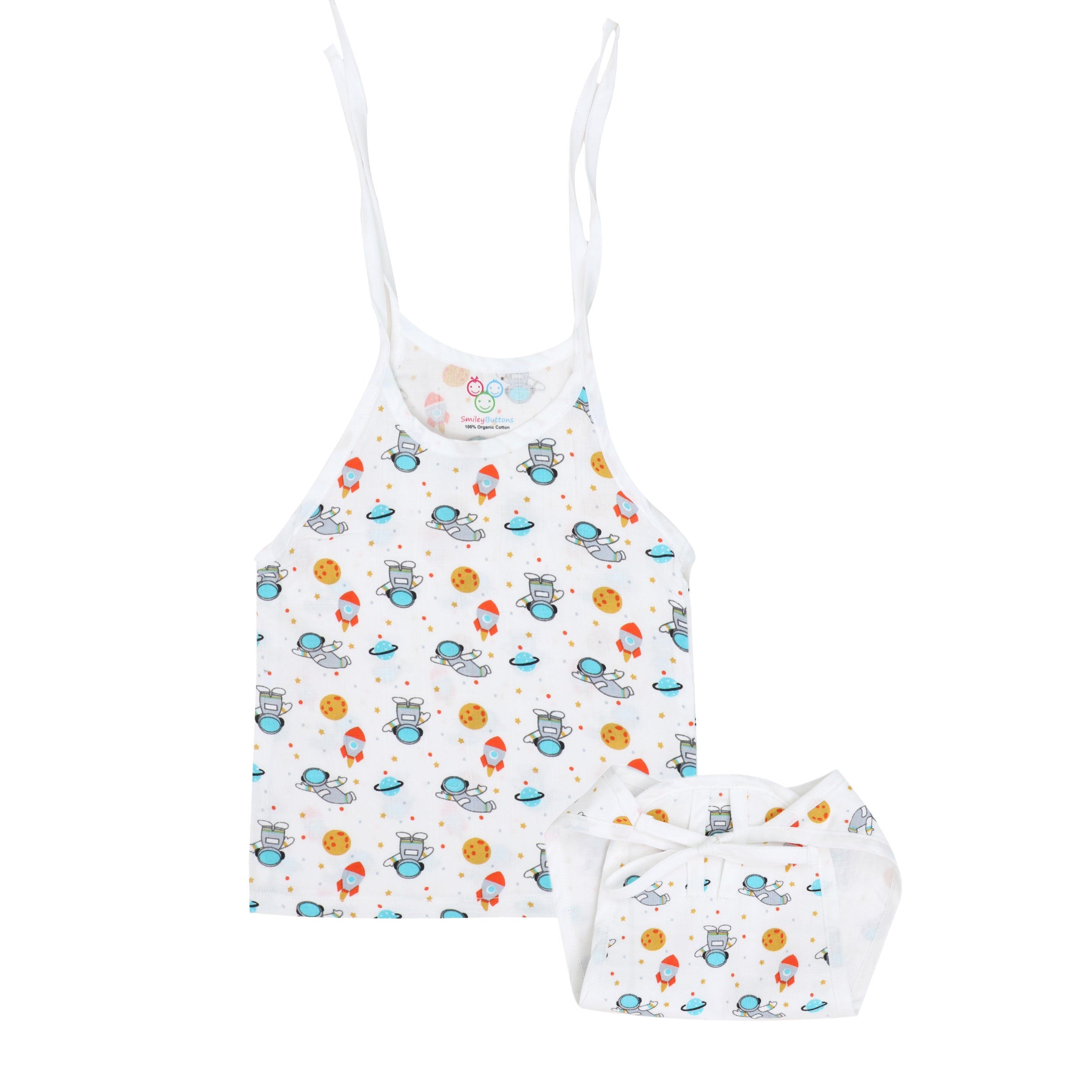 Muslin Jabla & Nappy Combo | 12 Pack