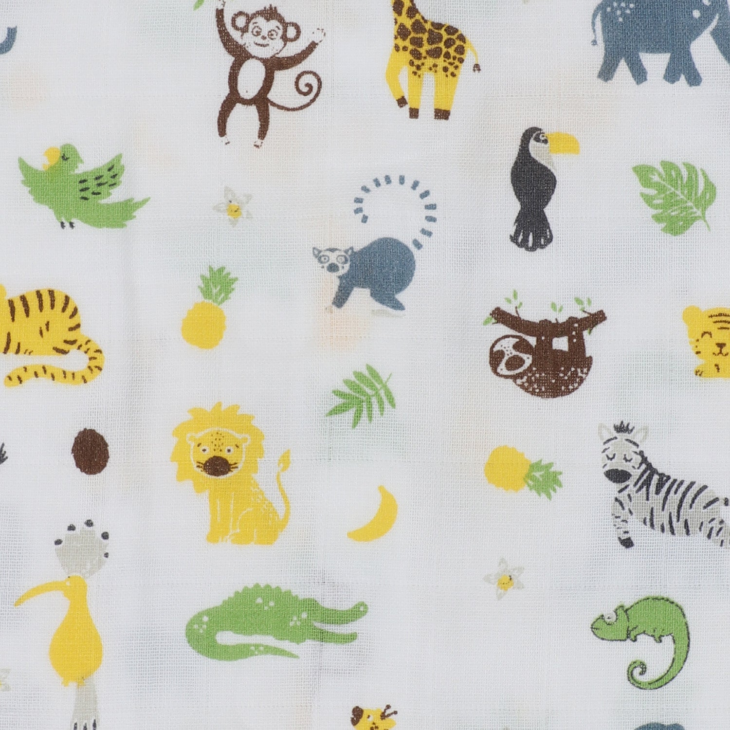 Organic Muslin Nappy - Wild Wonders