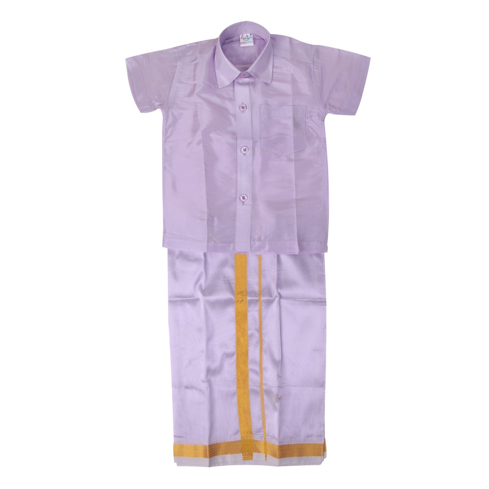 Dhoti Set - Lilac