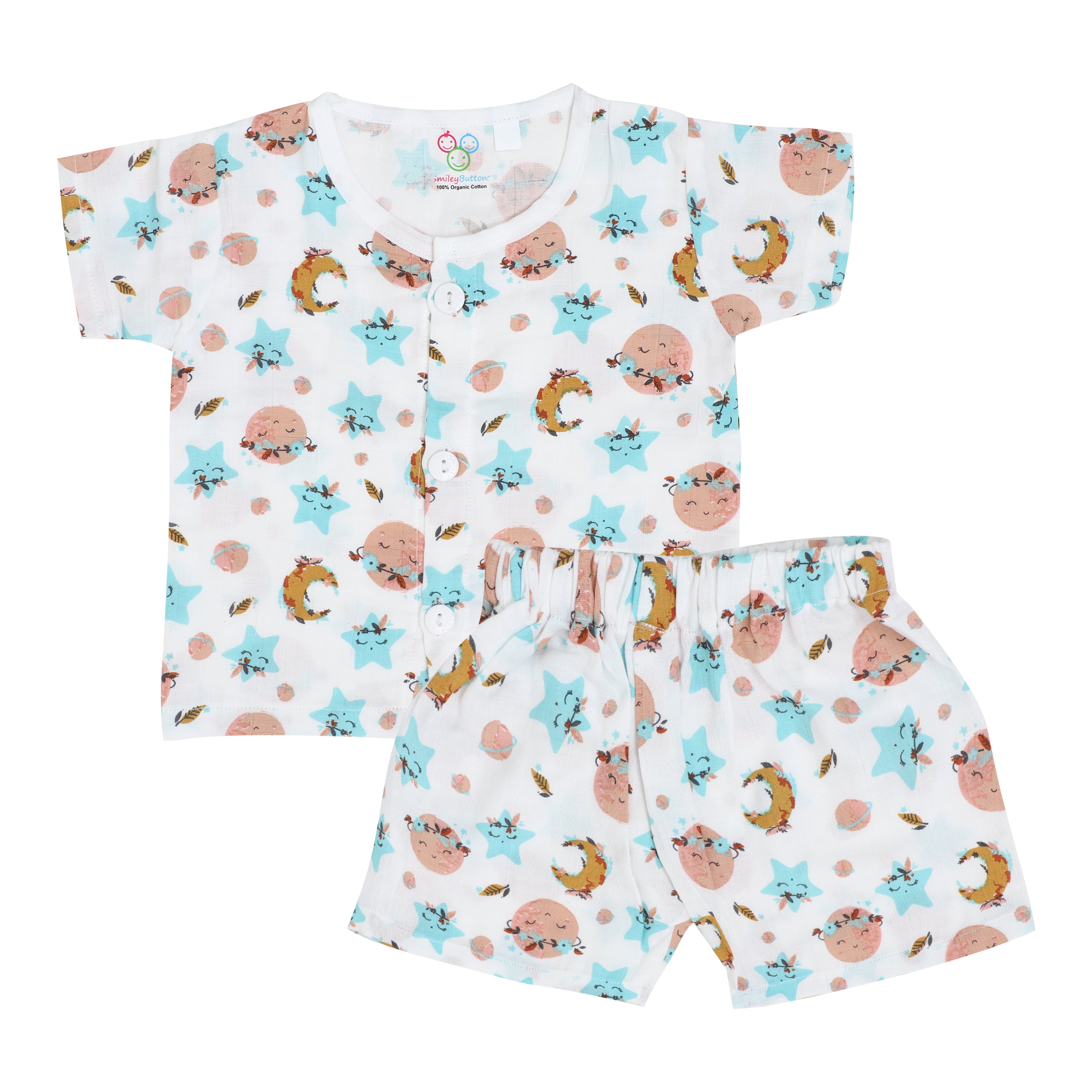 Muslin Co-ords | Jabla Set  - Twinkle Dream