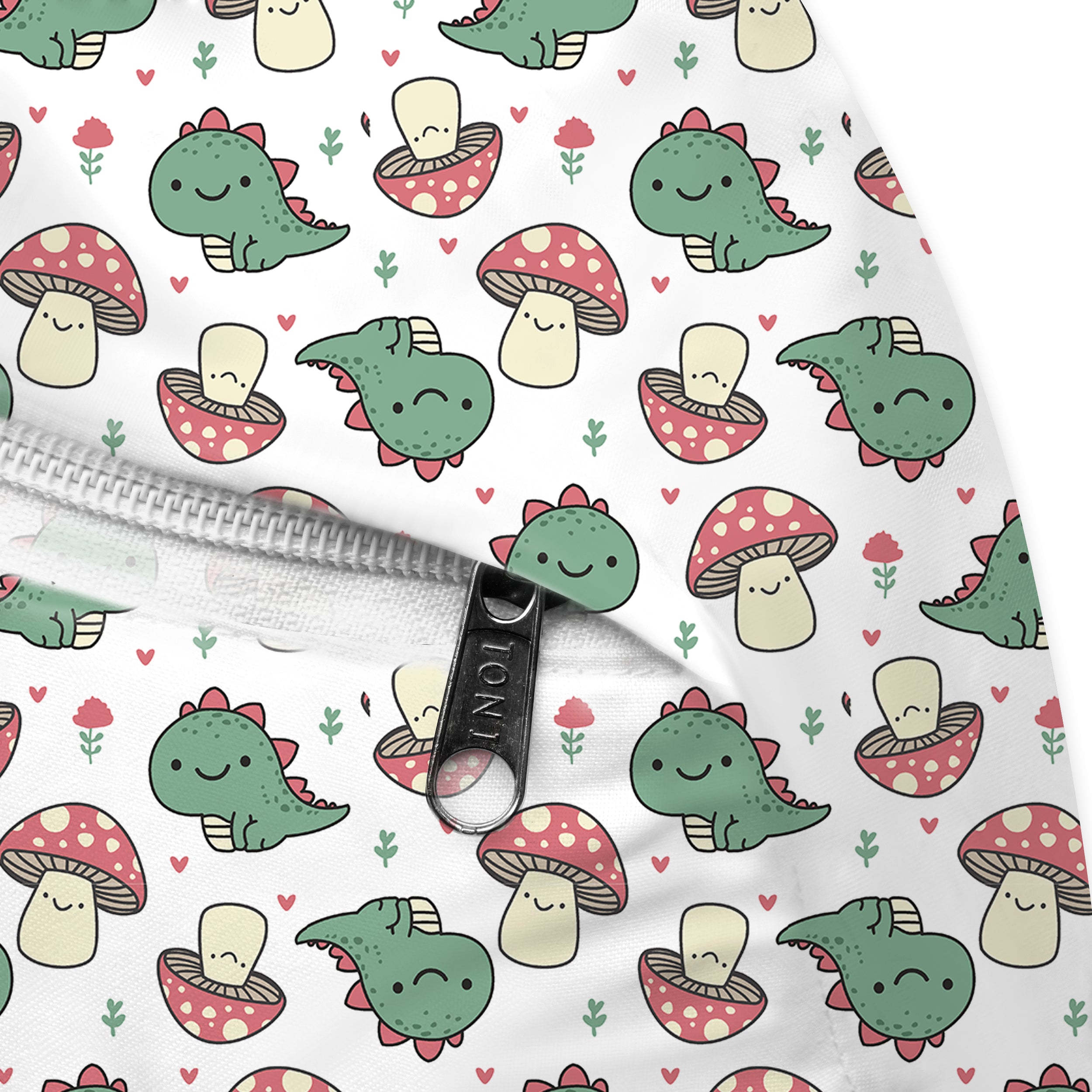 Nursing Pillow | Feeding Pillow - Dino Shroom