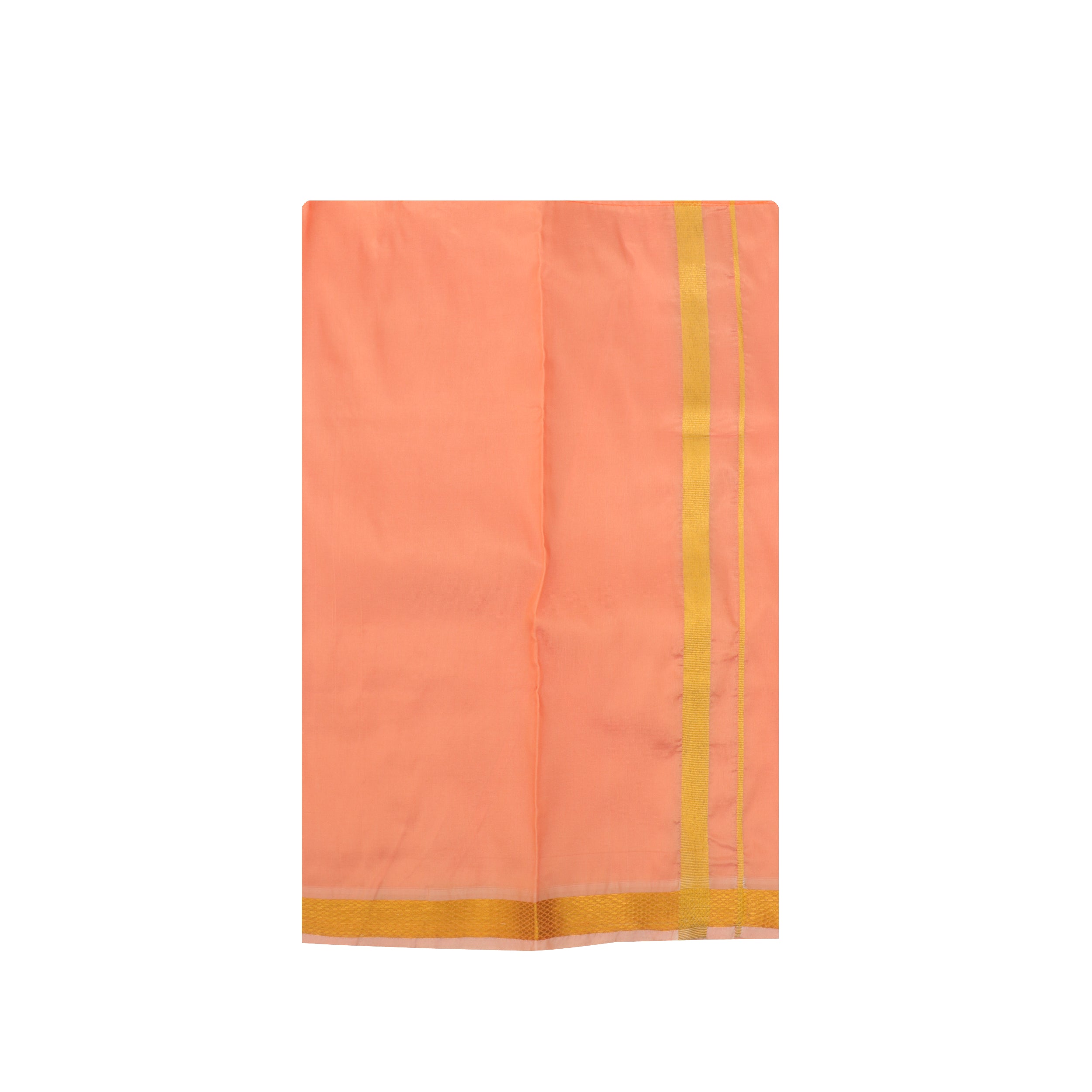 Dhoti Set - Sunset Orange