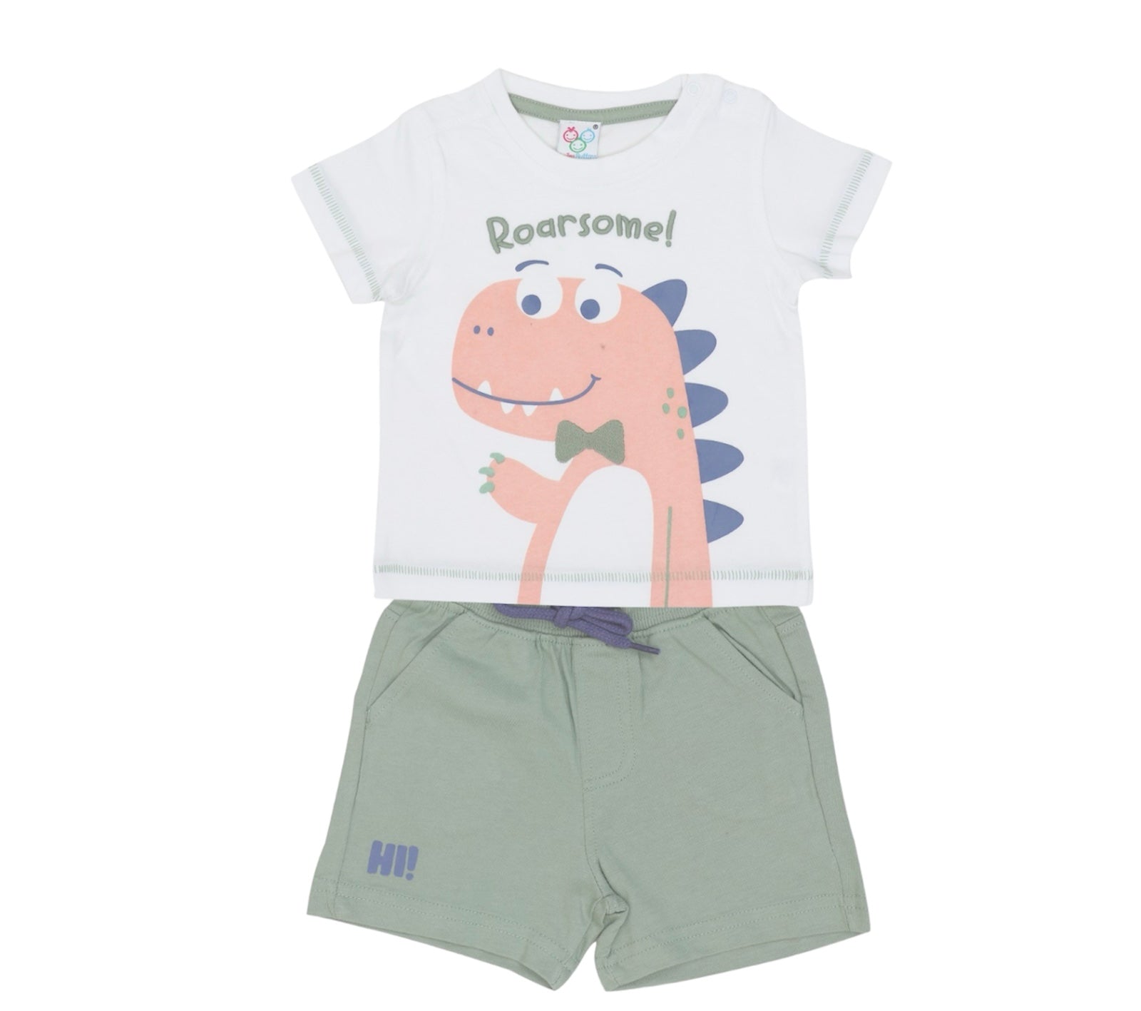 SALE | Knit | T-Shirt & Shorts - Dino