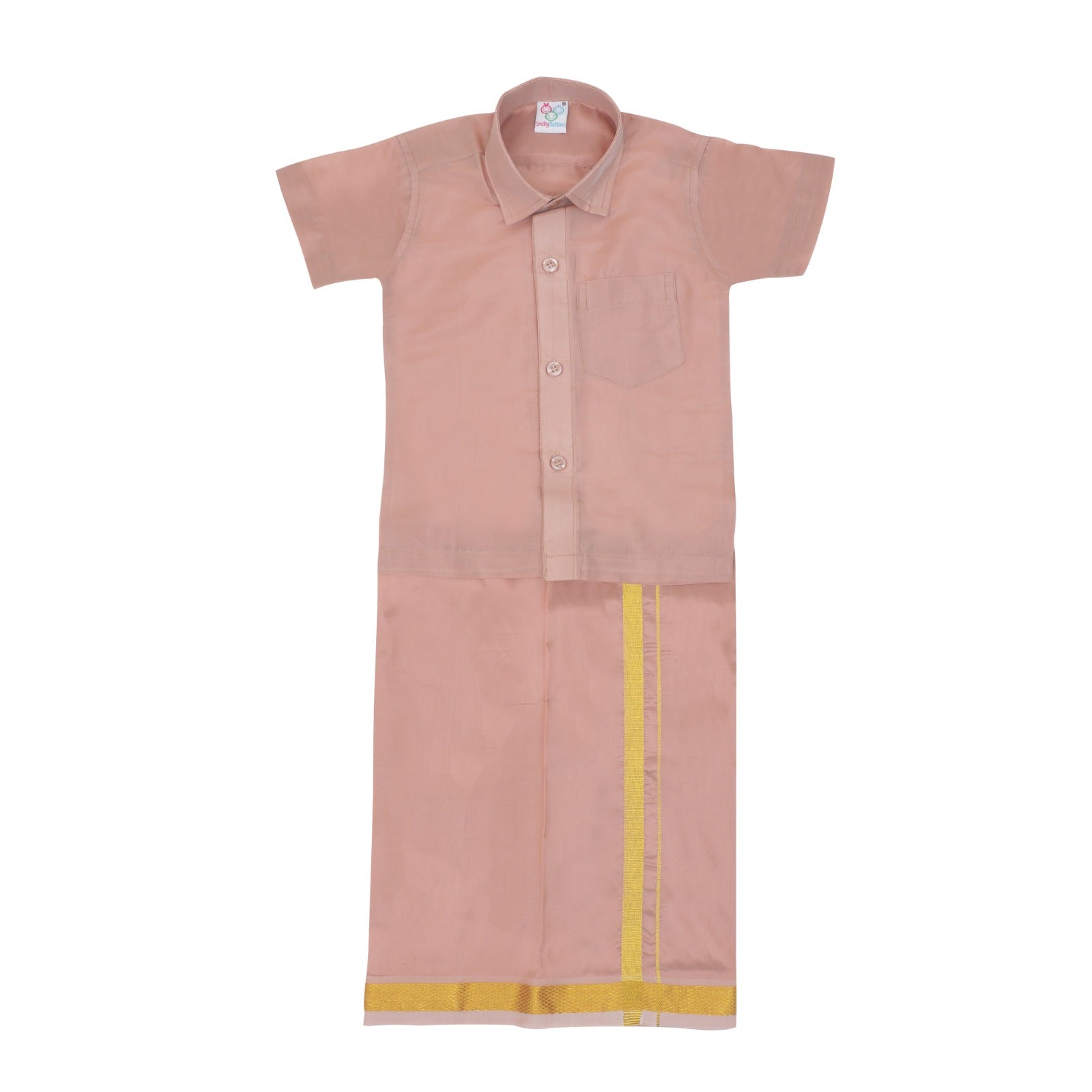 Dhoti Set - Copper