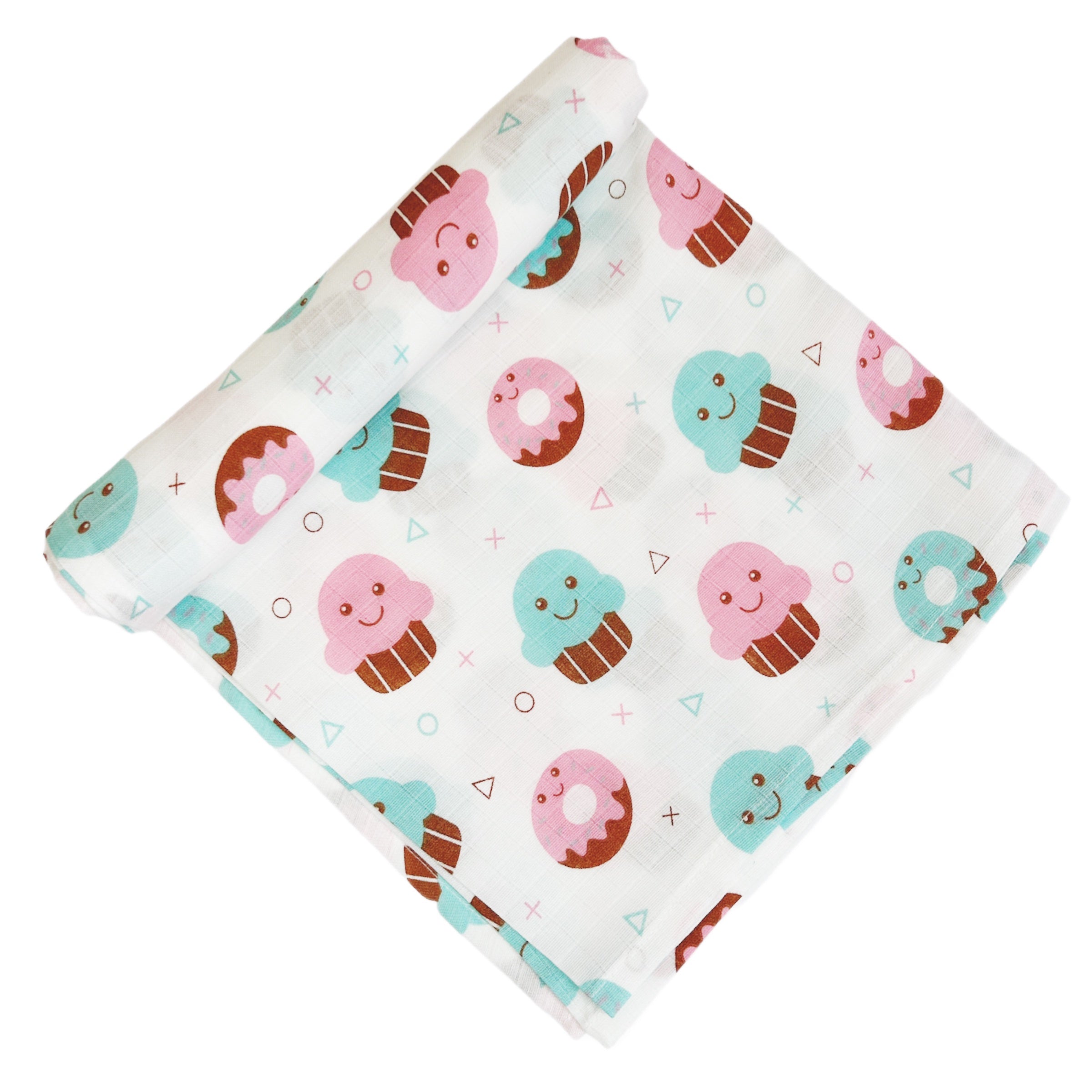 Organic Muslin Towel- CupCake