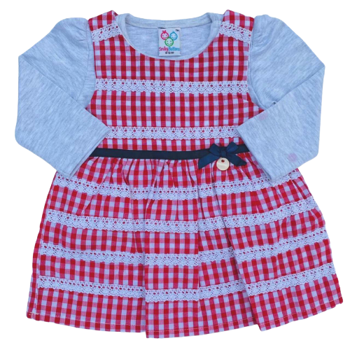 Frock - Red Check | Red Check Frock