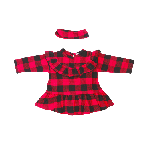 Red Black Frill | Red Black Frill