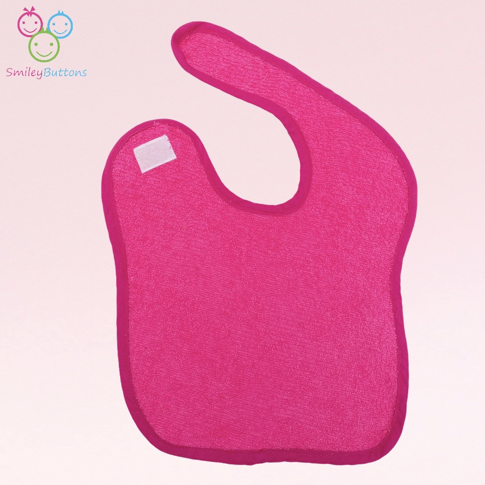 Velcro Terry BIB - Pink | Velcro Terry Bib Pink