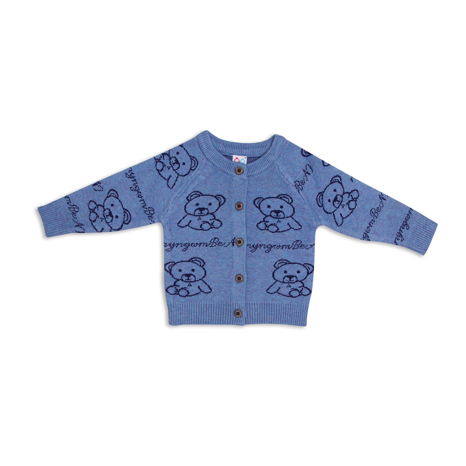 Sweater - Blue Teddy | Buy Sweater for Infant Baby Boys & Girls Online | Smiley Buttons