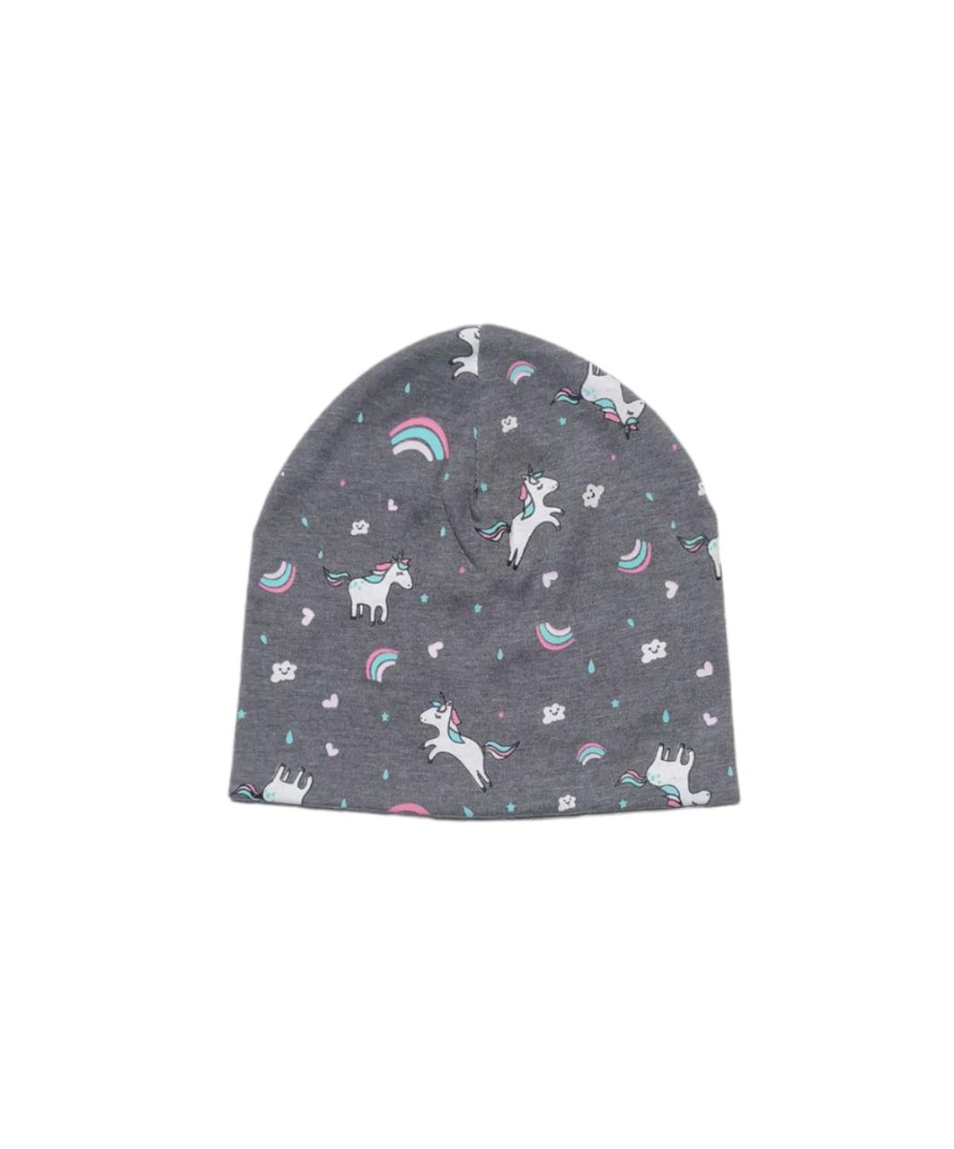 Kiddo Cap - Unicorn Grey | Kiddo cap Unicorn