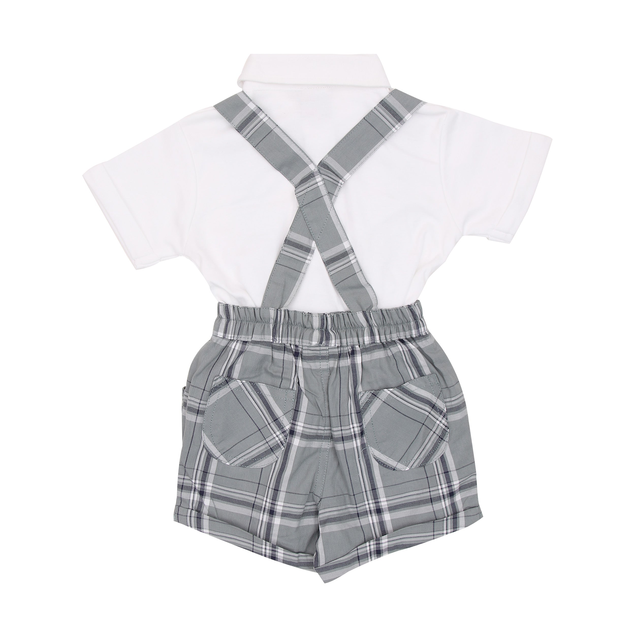 Dungaree - Classic | Buy Cotton Dungaree Dress For Baby Online In India | Smiley Buttons