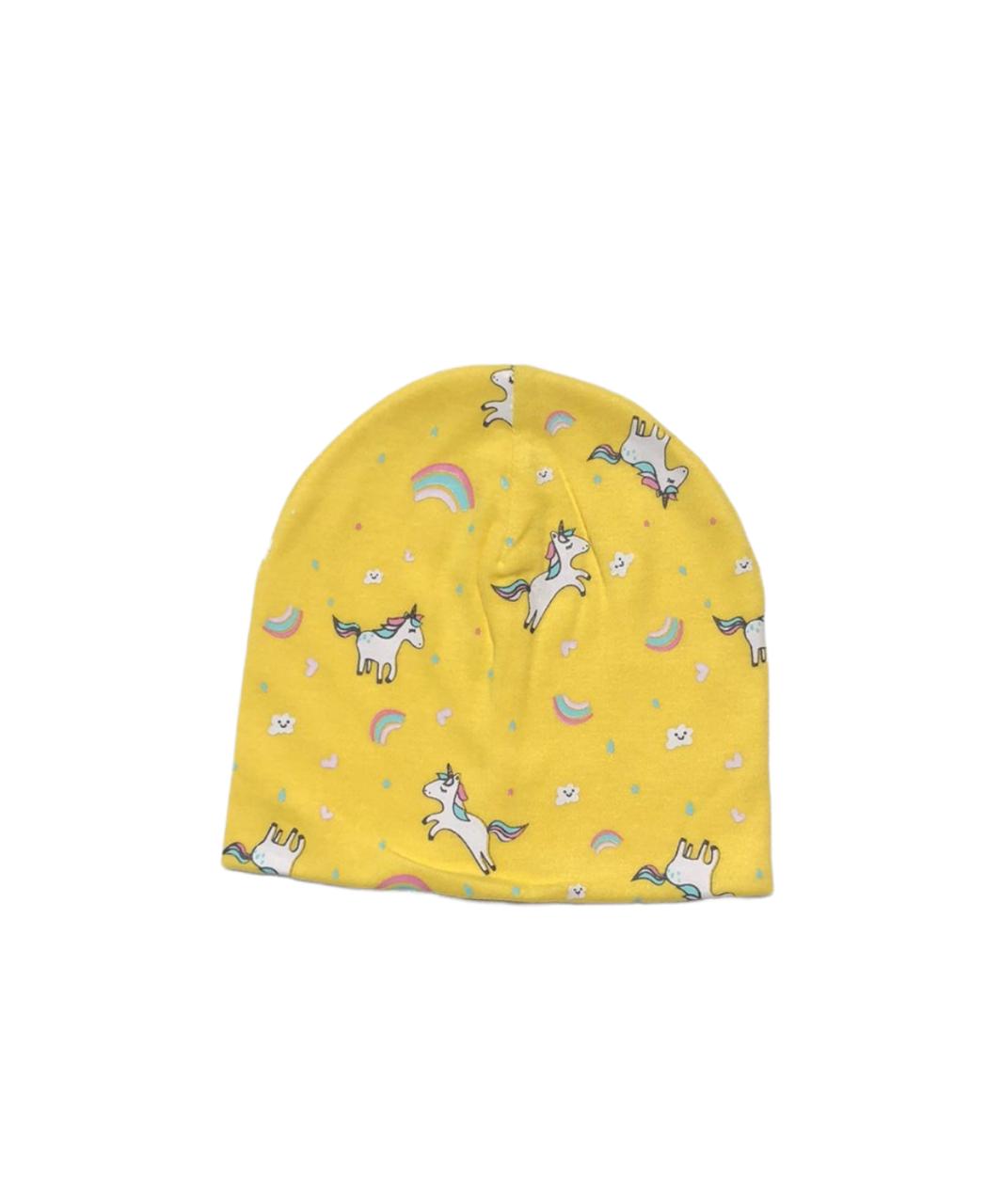 Kiddo Cap - Unicorn Yellow | Kiddo cap Unicorn